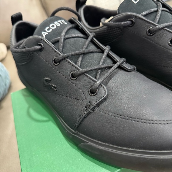 Lacoste Men's Bayliss Leather Sneakers Size 9 - Picture 2 of 10